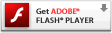 Adobe Flash Player を入手（新しいウィンドウ）