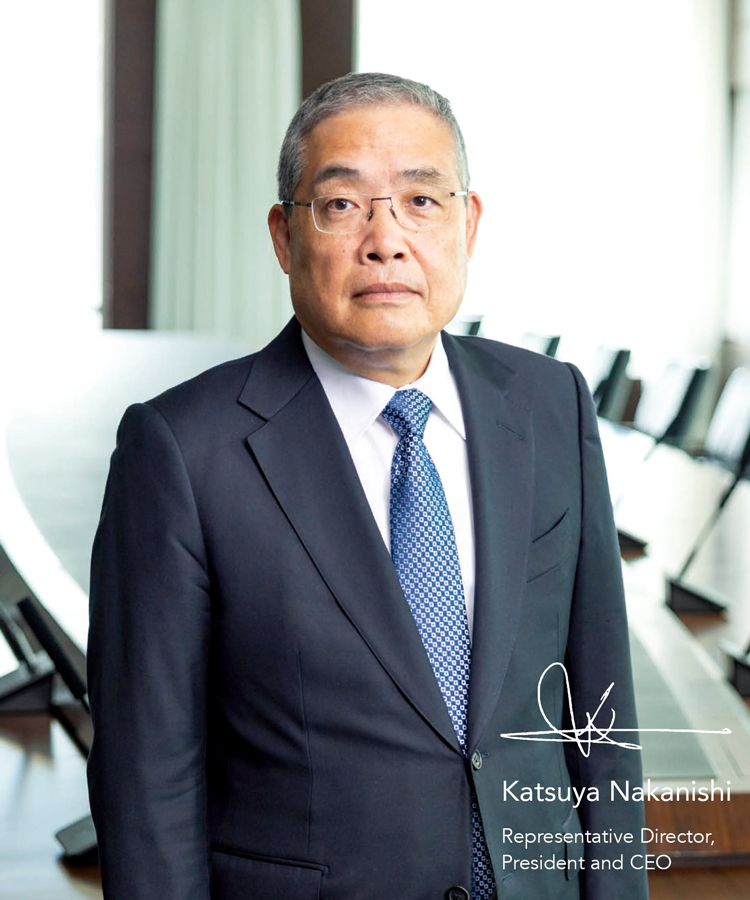 Katsuya Nakanishi President & CEO
