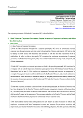 Corporate Governance Report