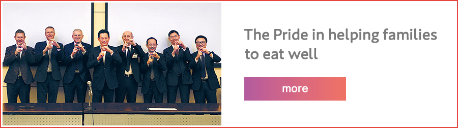 The Pride in helping families to eat well