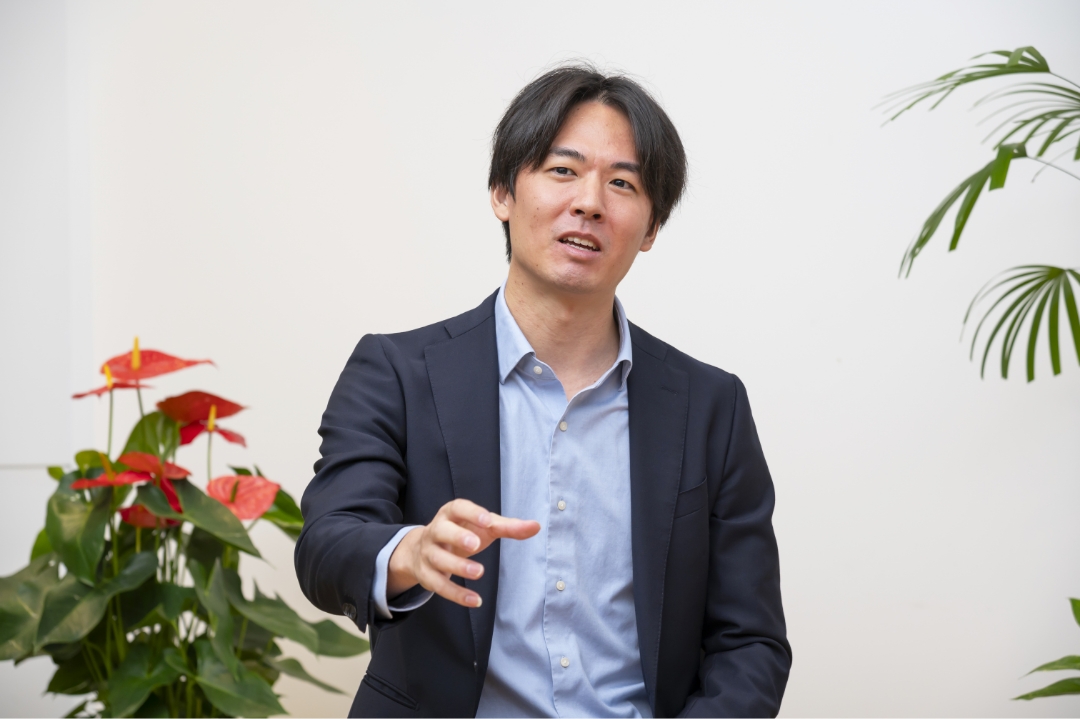 Toshihiko Matsumura of the Digital Finance Department (Financial Business Division)