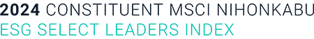 2024 CONSTITUENT MSCI NiHONKABU ESG SELECT LEADERS INDEX