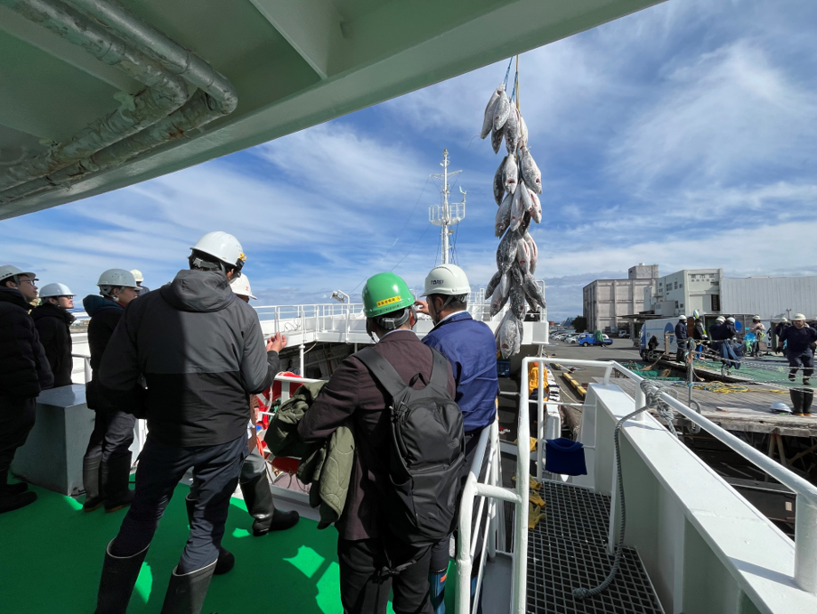 unloading operations