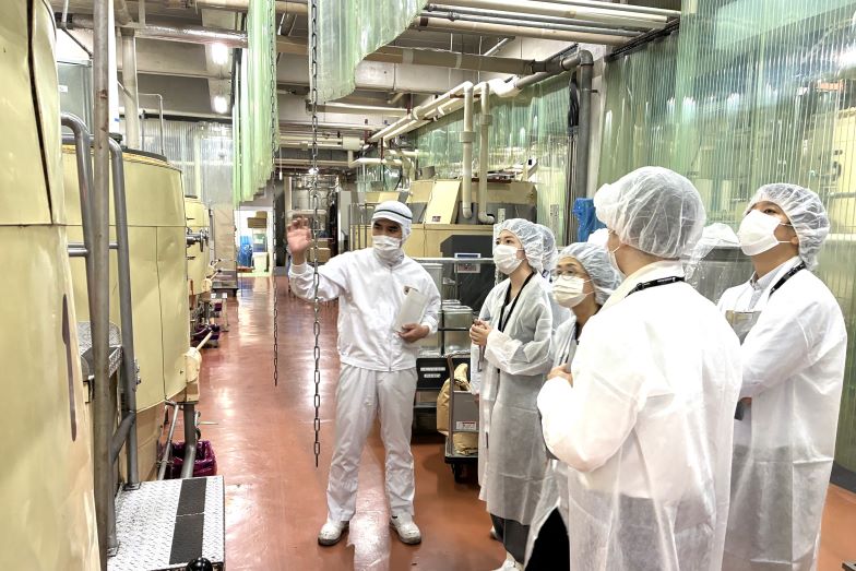 Inspection of factory facilities