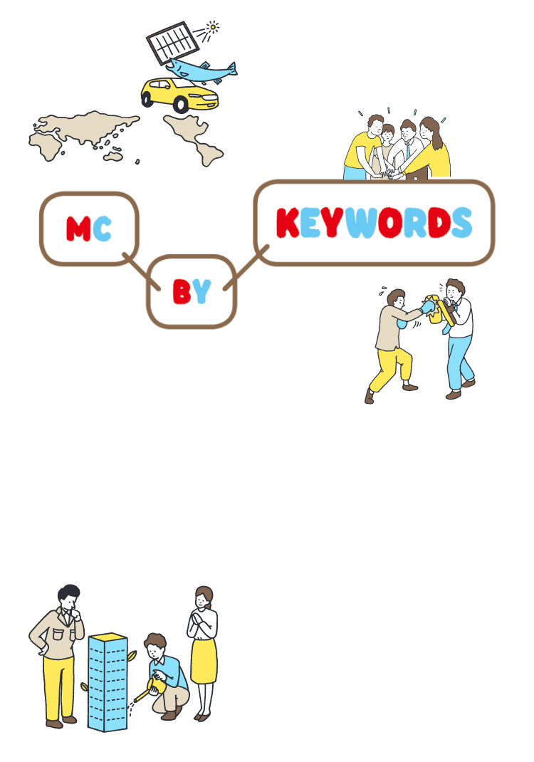 MC BY KEYWORDS