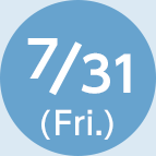 7/31(Fri)