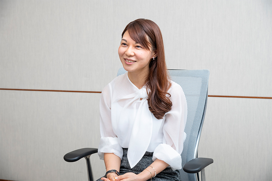 藤井さんが話している様子
