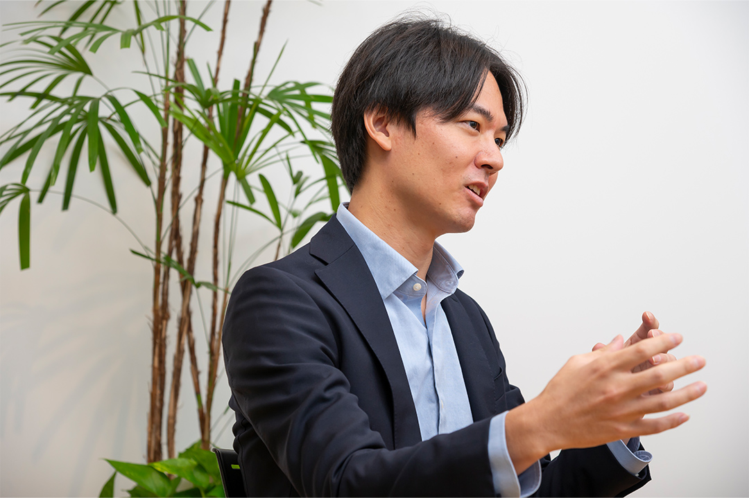金融事業本部 デジタル金融事業部の松村俊彦氏