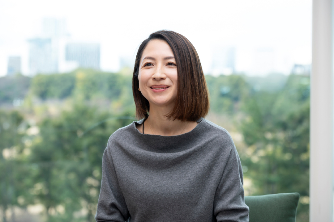 事業投資総括部の畑中美紗子氏