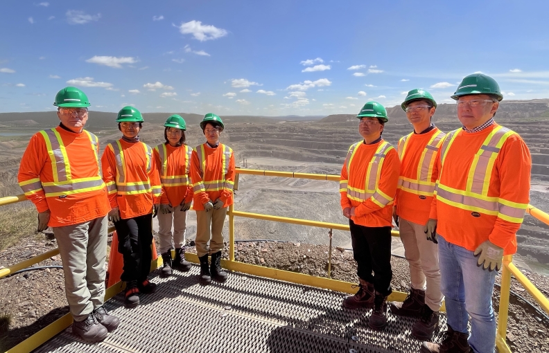 Iron Ore Company of Canadaでの現場視察（2025年7月）