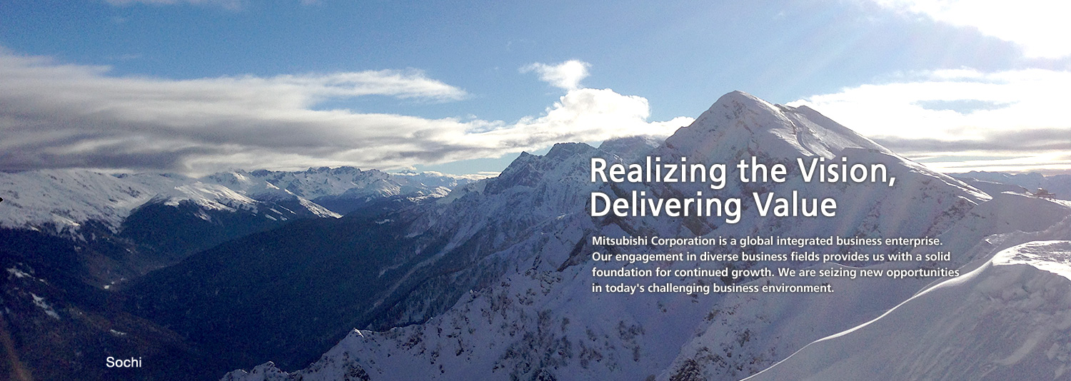 Realizing the Vision, Delivering Value - Mitsubishi Corporation is a global integrated business enterprise. Our engagement in diverse business fields provides us with a solid foundation for continued growth. We are seizing new opportunities in today's challenging business environment.